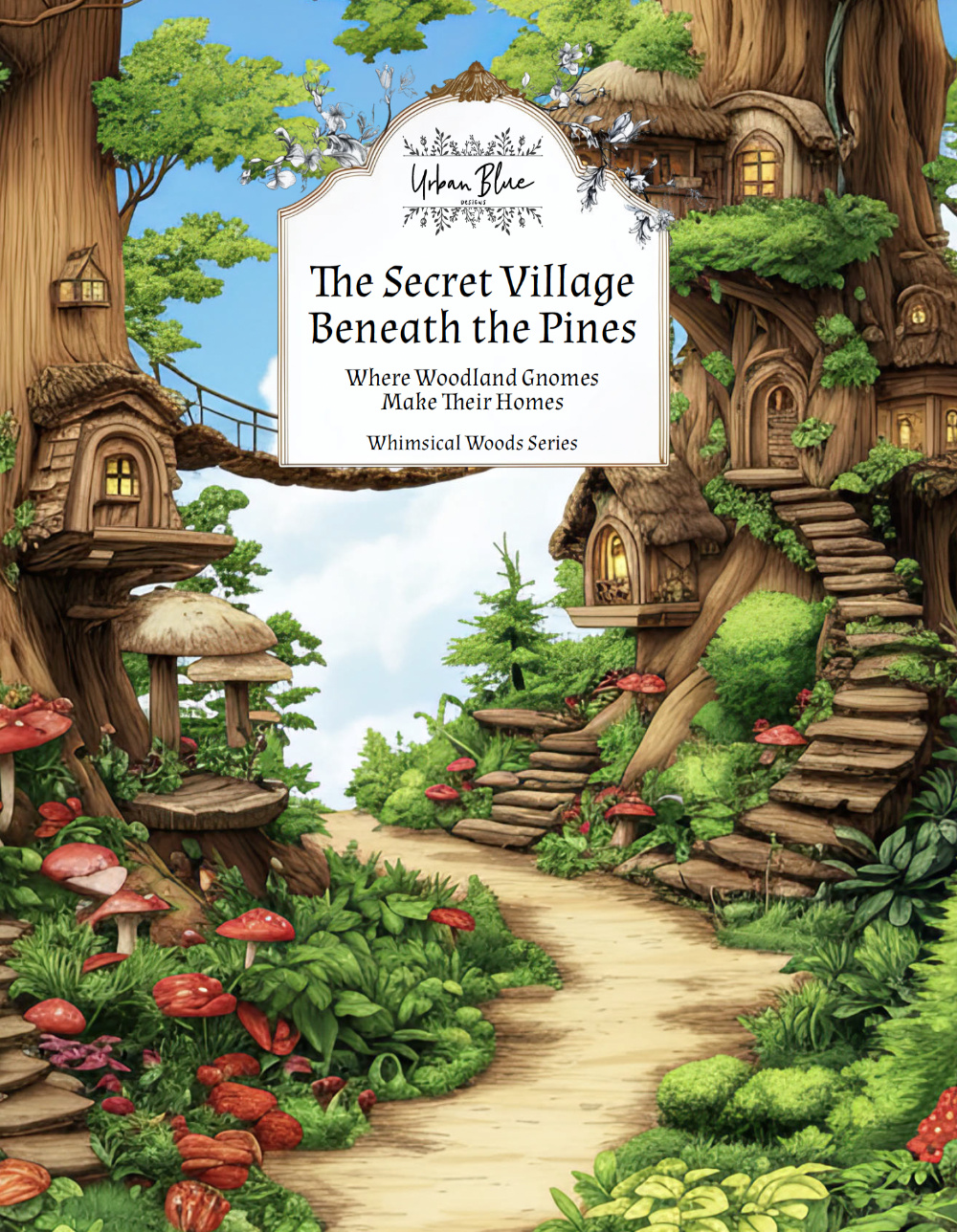 The Secret Village Beneath the Pines cover