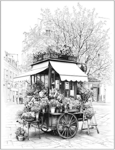 flower cart