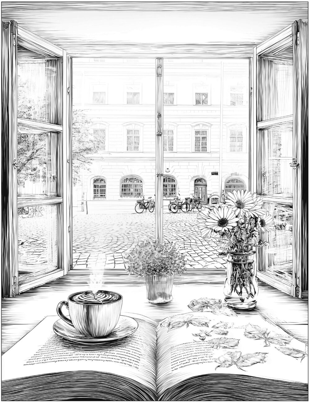 coffee shop window
