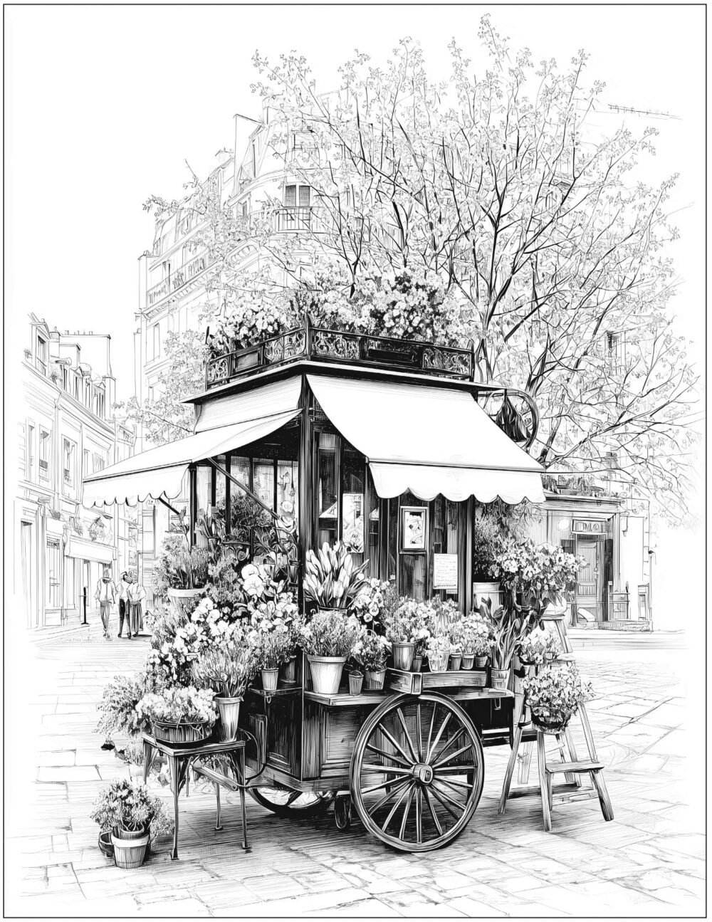 flower cart