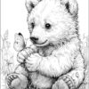 bear with butterfly